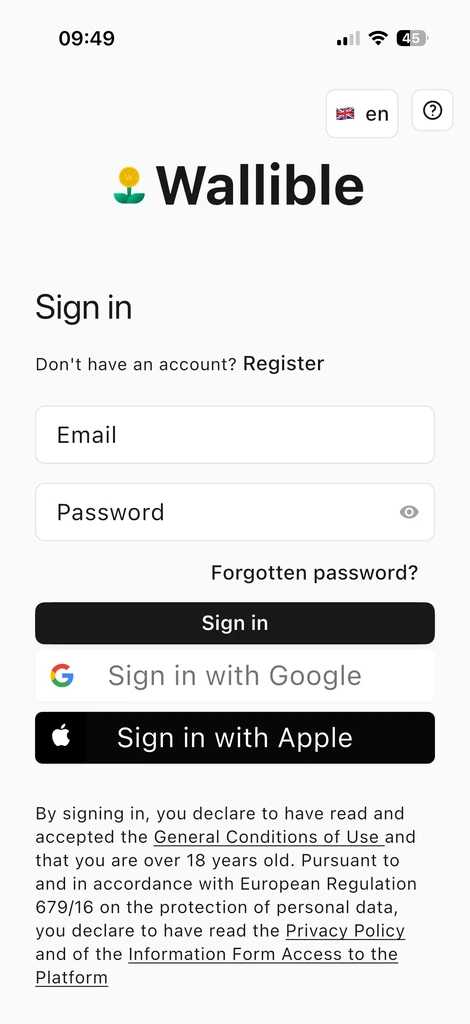 Registration Form